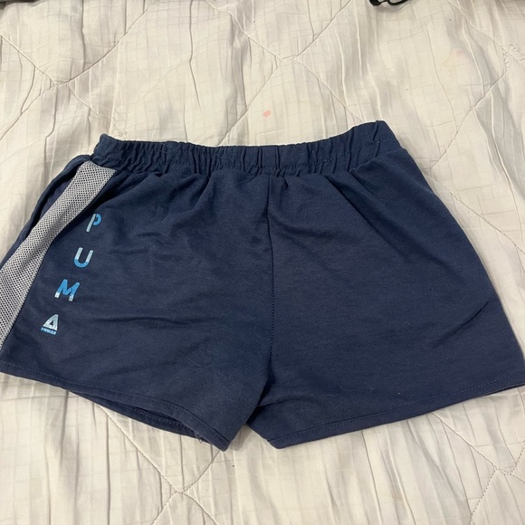 2016 puma blue short for girls - Picture 2 of 3